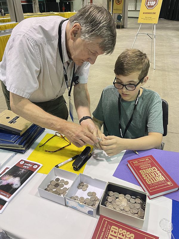 Learning about coins is a fun family activity Learning about coins is a fun family activity